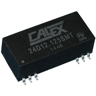 2:1 input range, 3 W isolated surface mount DC/DC